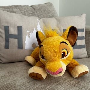 Disney Simba Plush Stuffed Toy Like New Tags Removed